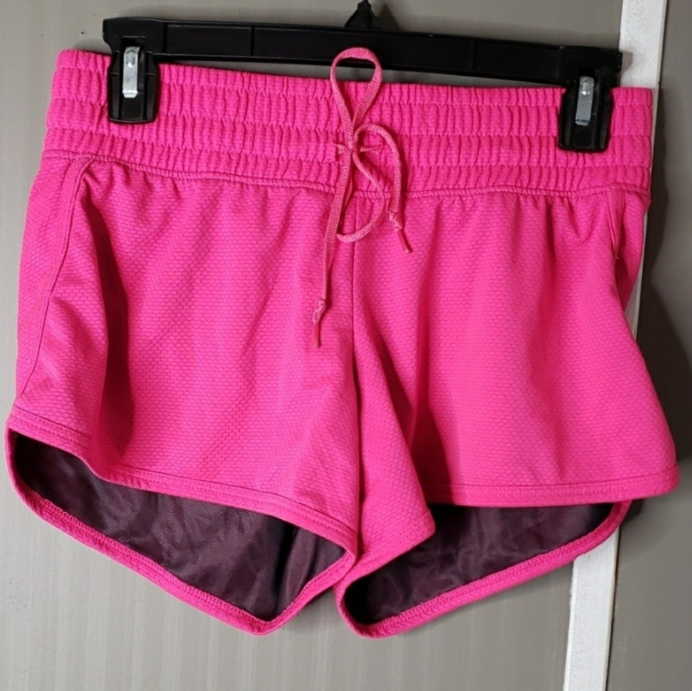 REEBOK Sport Girl’s Athletic Shorts Pink Size Medium M Size 10 Playdry